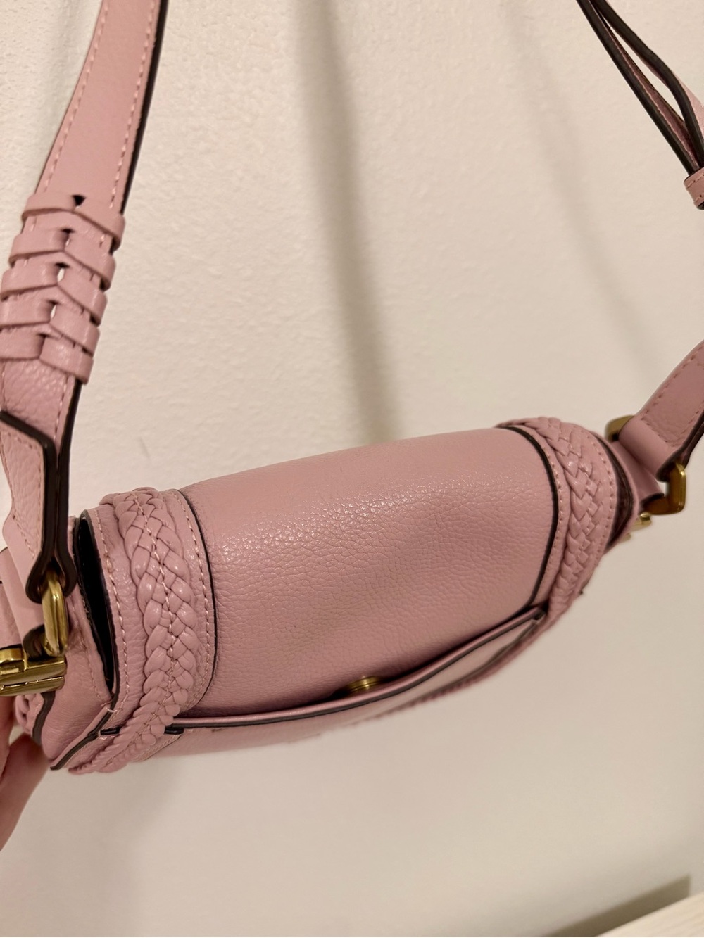 orYANY Women's Pink Leather Crossbody Bag - Picture 7 of 11